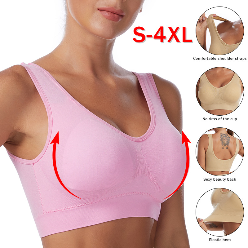 Sexy Frauen Bh Plus Größe Naht – Wirefree Bra Comfort Bewertung und Preis