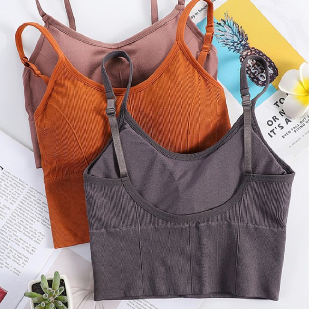 1 Stück kabelloser, nahtloser  – Sports Bra Racerback Bewertung und Preis