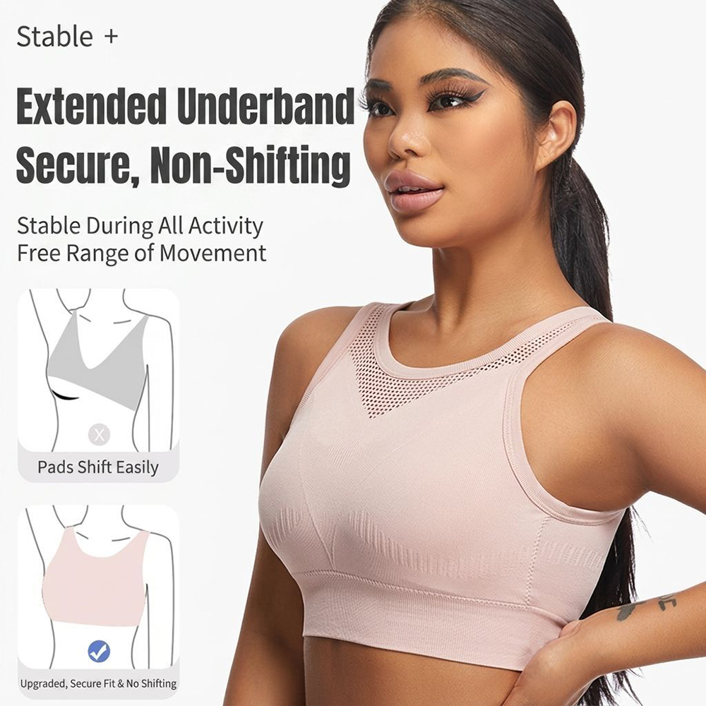 Nahtloser Sport-BH für Damen,  – T Shirt Bra Seamless Bewertung und Preis