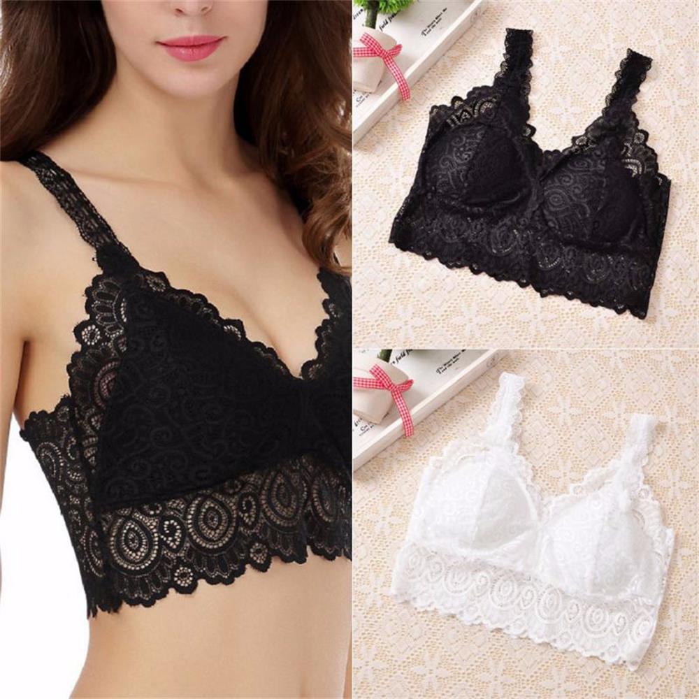 Sommer Frauen Spitze Baumwolle – T Shirt Bra Seamless Bewertung und Preis
