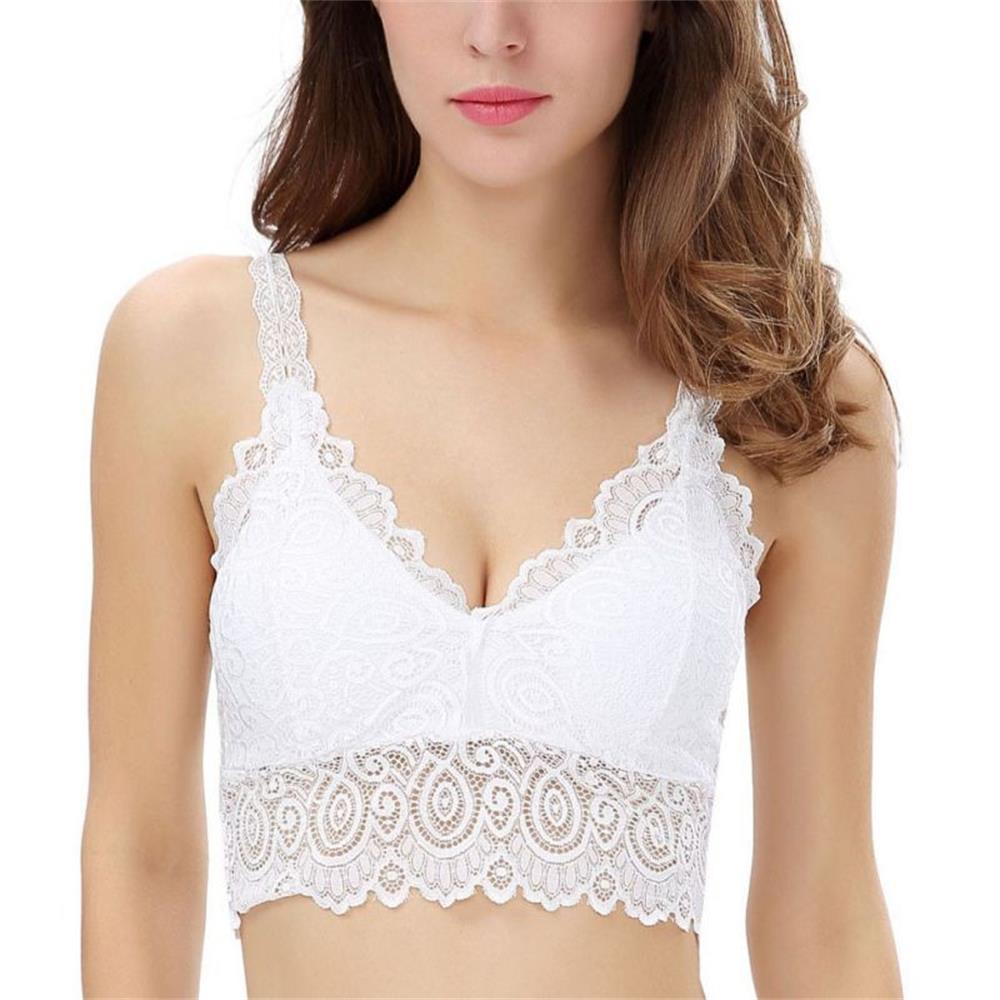 Sommer Frauen Spitze Baumwolle – T Shirt Bra Seamless Bewertung und Preis