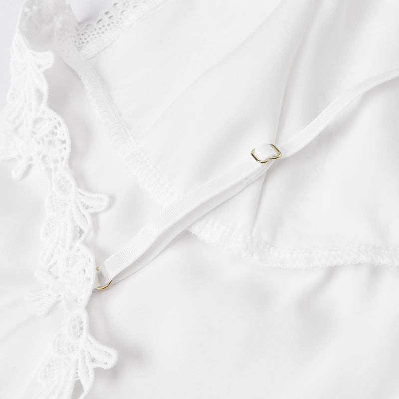 Braut-Satin-Spitzenrobe, Cami- – Sheer Mesh Bra Bewertung und Preis